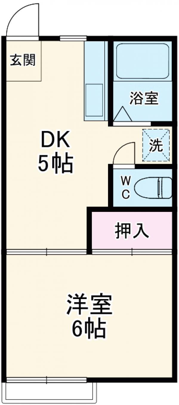 サンハイツの間取り