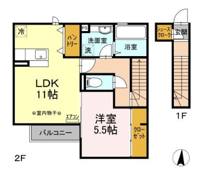 グランメールの間取り