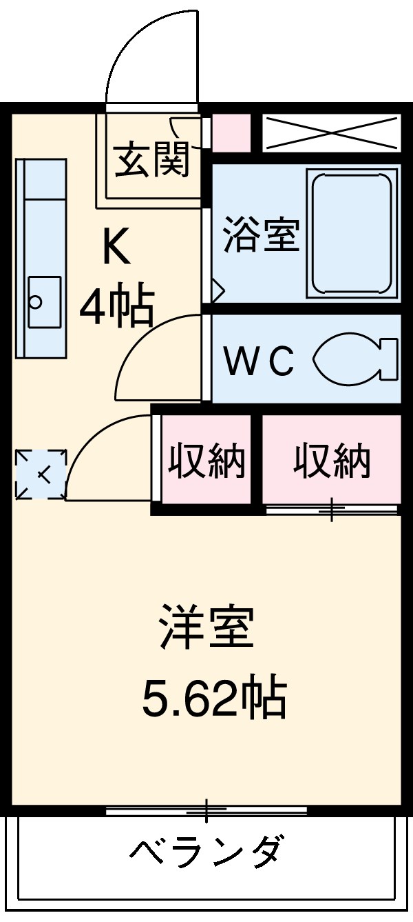 高崎マンションの間取り