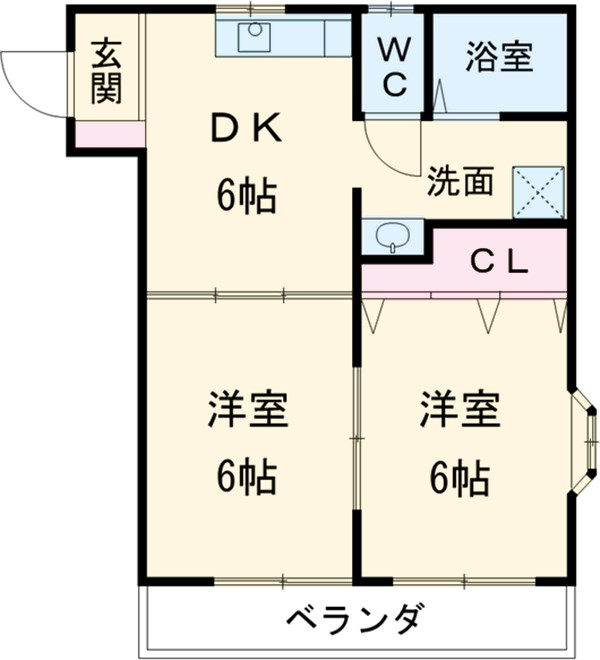 高崎マンションの間取り