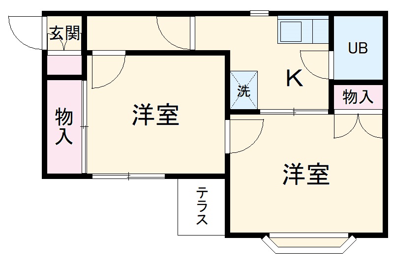RARA京急大津の間取り