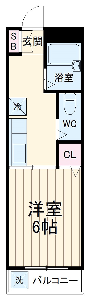 ハローハイツの間取り