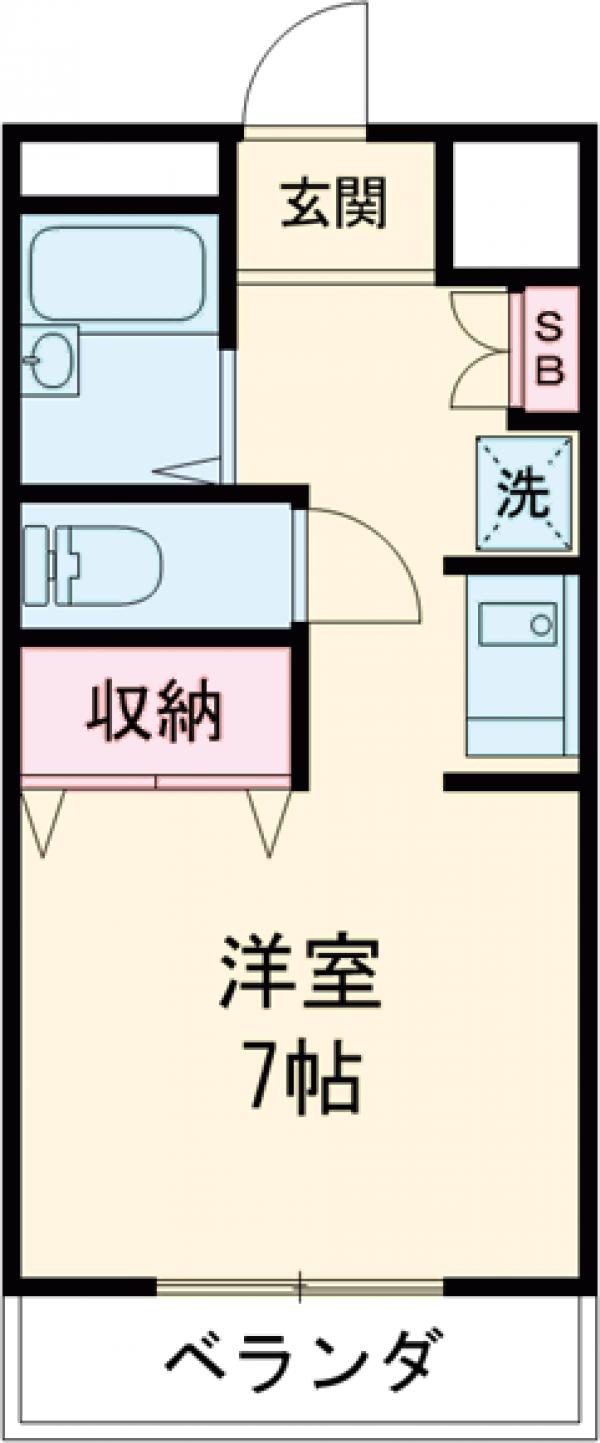 リバーサイドKABURAの間取り
