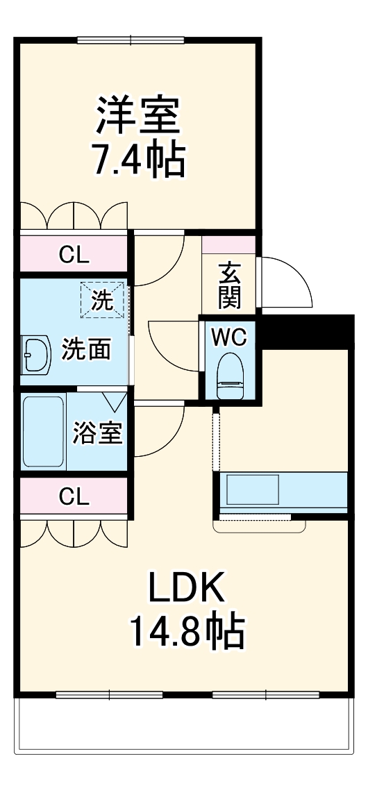 ガーデンヒルズNAKAYAMA参番館の間取り