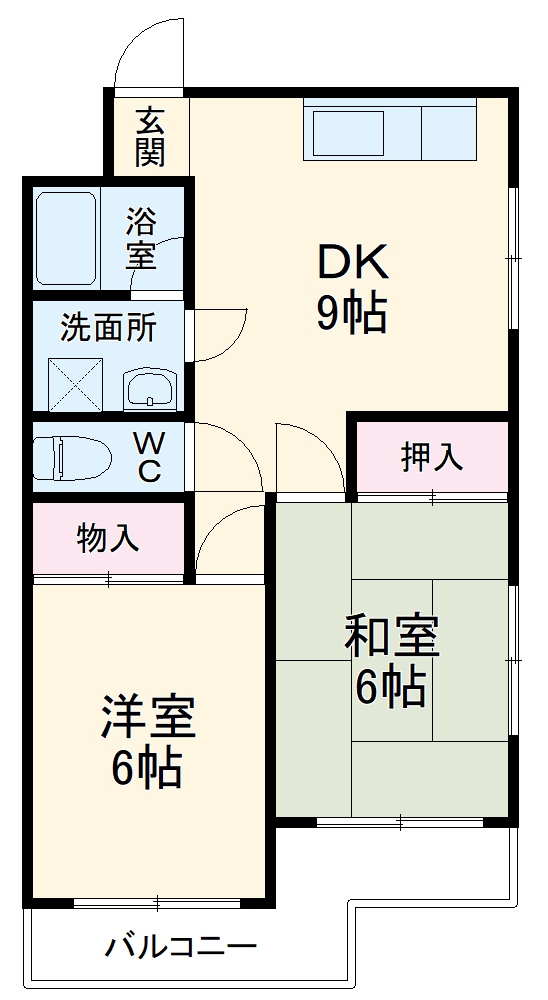 ブロンコートの間取り