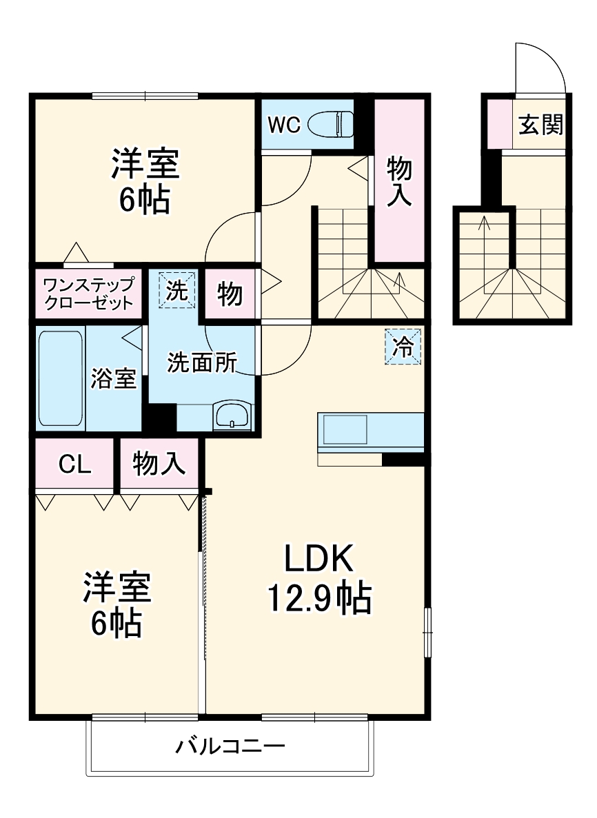 アミティエの間取り