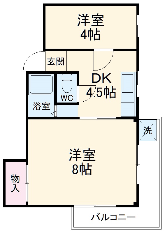 ボナールの間取り