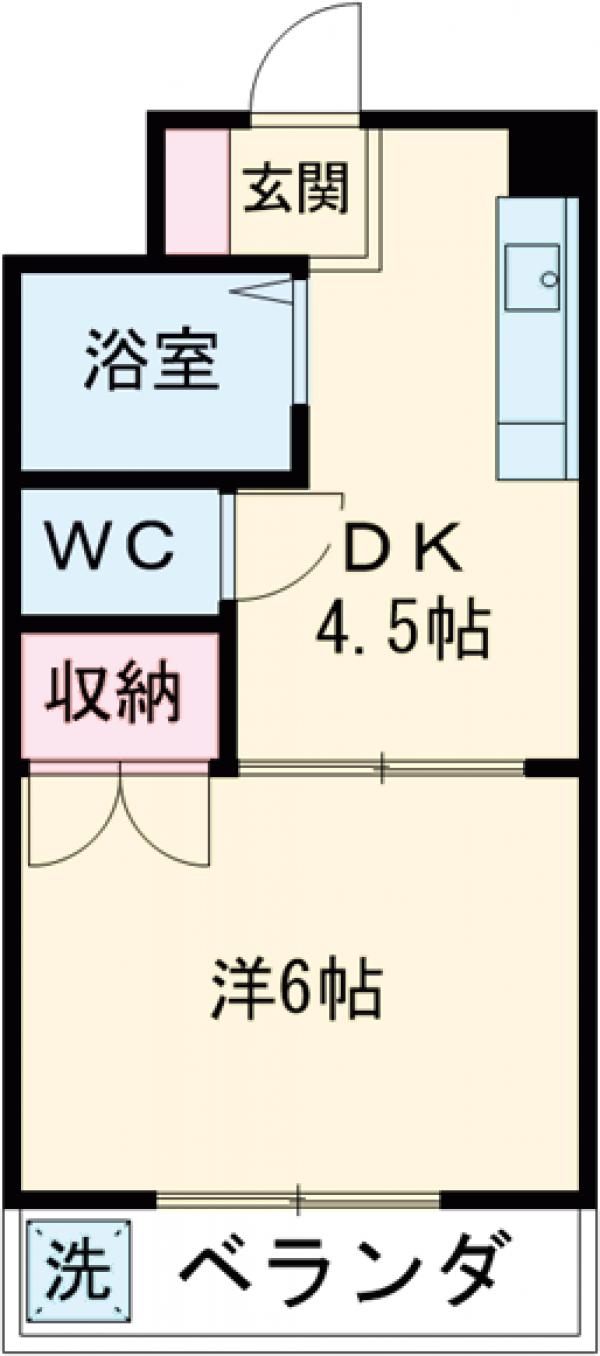 メゾンドール佐藤の間取り