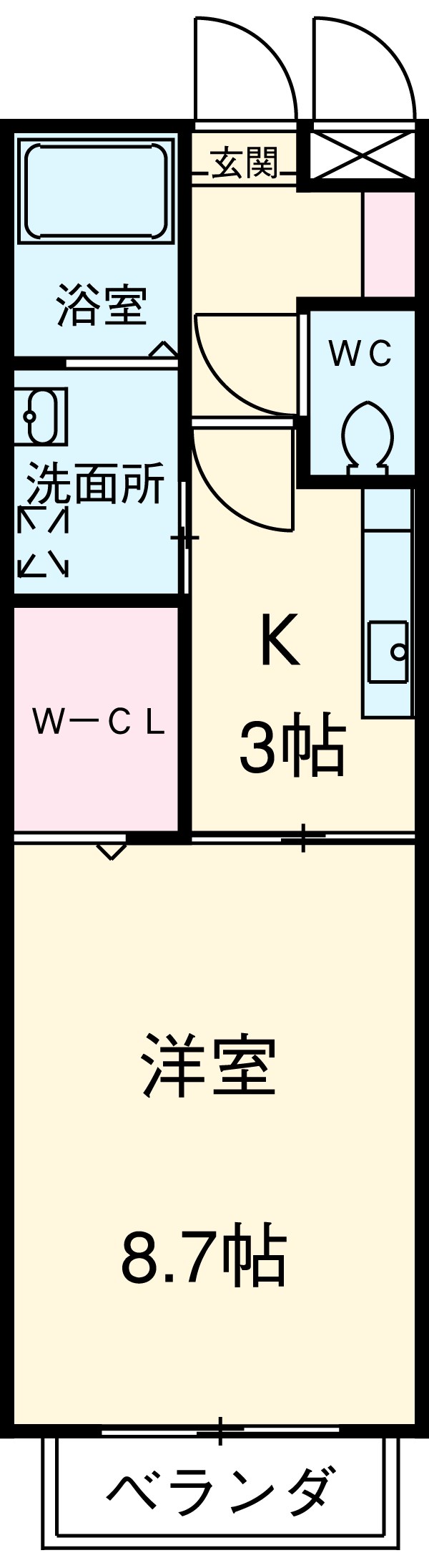 ブランシェの間取り