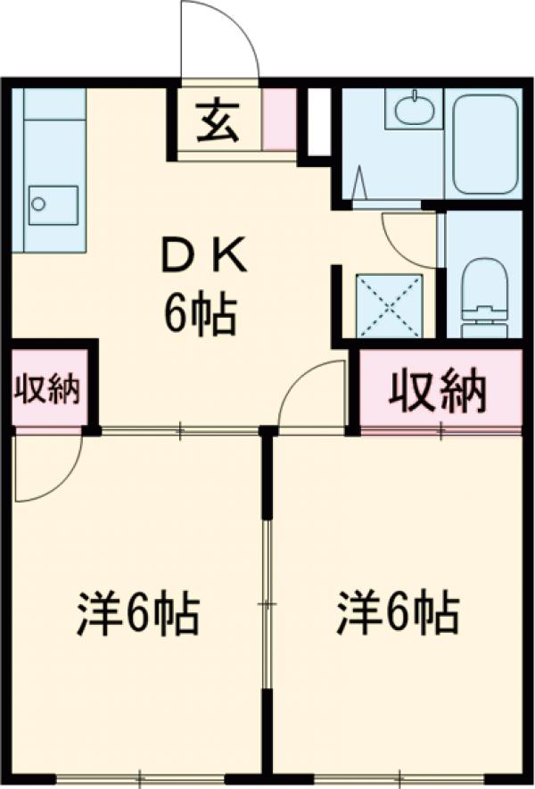 エルディム本郷の間取り