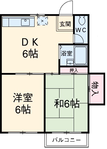 ポアールの間取り