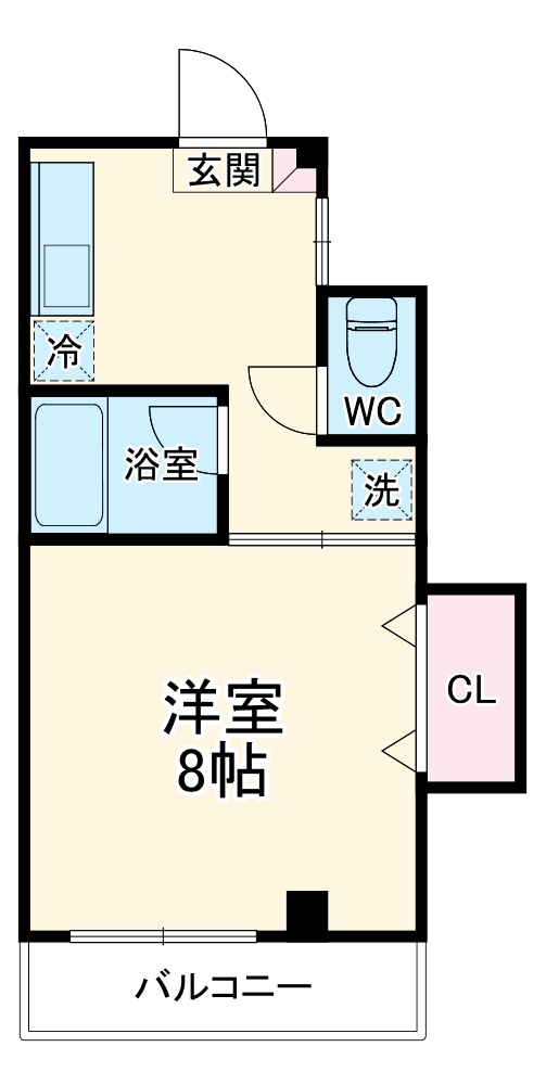 ホープ大嶋の間取り