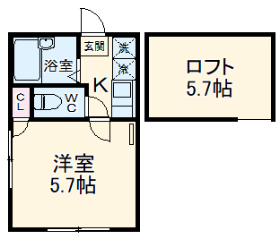 シャイン三春町の間取り