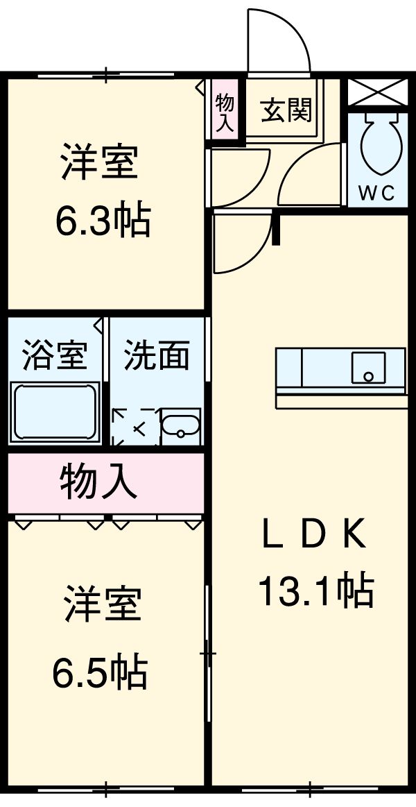エクセレントクリアの間取り