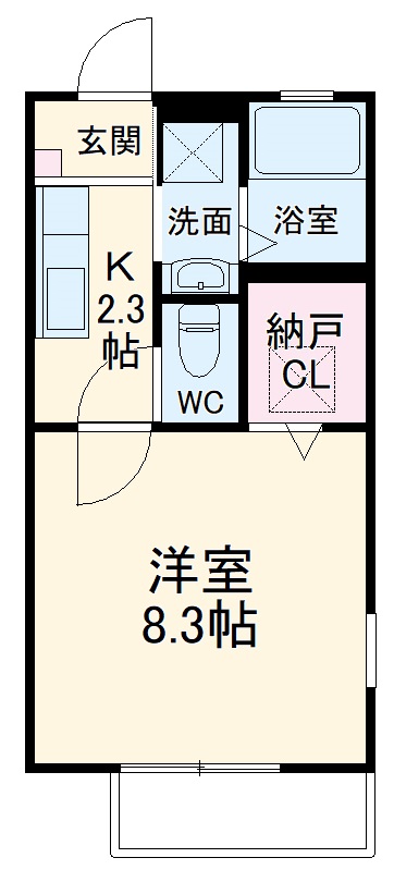 メゾンHANAMARU A棟の間取り