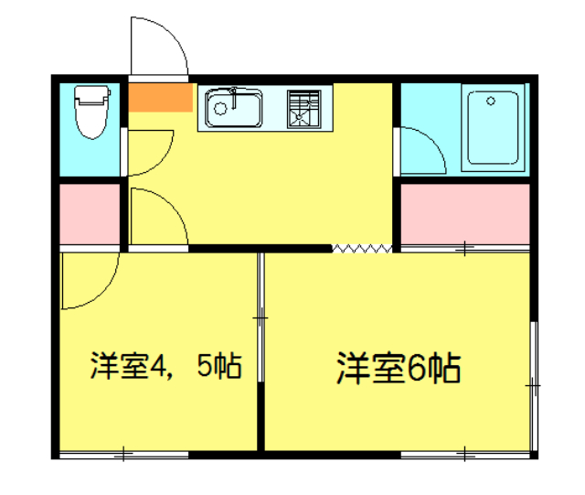 エルミタージュの間取り