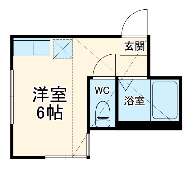 ユナイト横須賀中央グラナダの杜の間取り