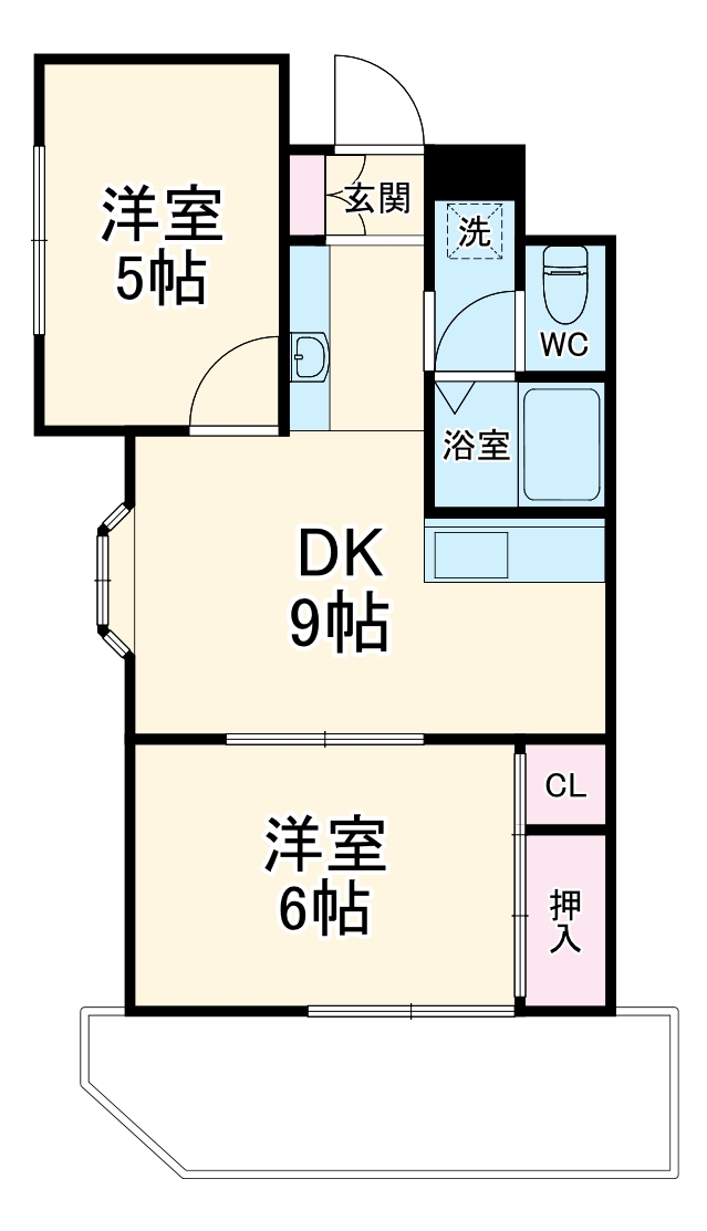 山口マンションの間取り