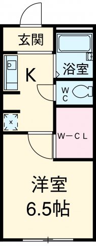 ドミールあさひの間取り
