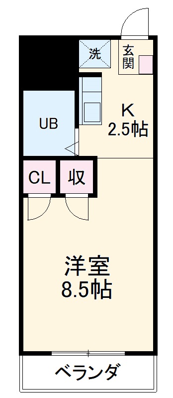 レジデンスTL西荘の間取り