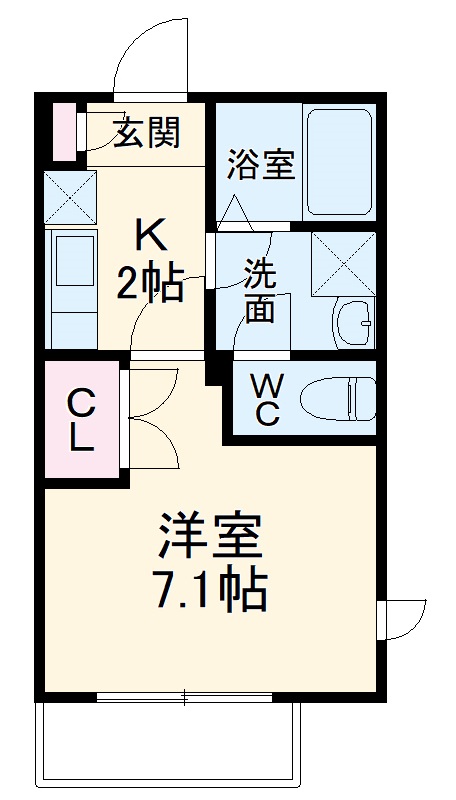 ルミエール ブランの間取り