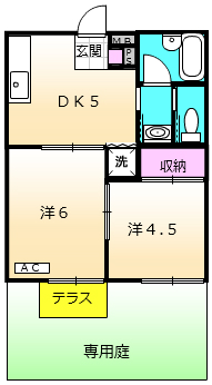 センチュリーホレストの間取り
