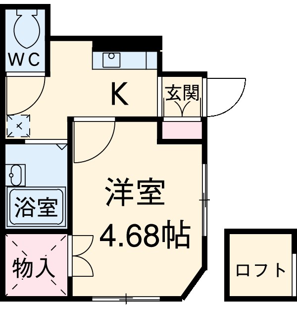 レスペデザ薬園台の間取り