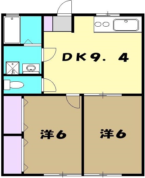 グリーンイーストの間取り