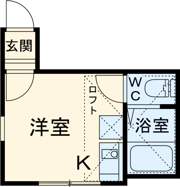 ユナイト衣笠フォルカオの杜の間取り