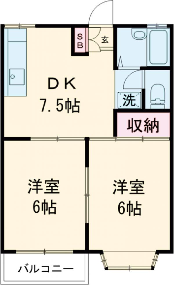 グランバレイの間取り