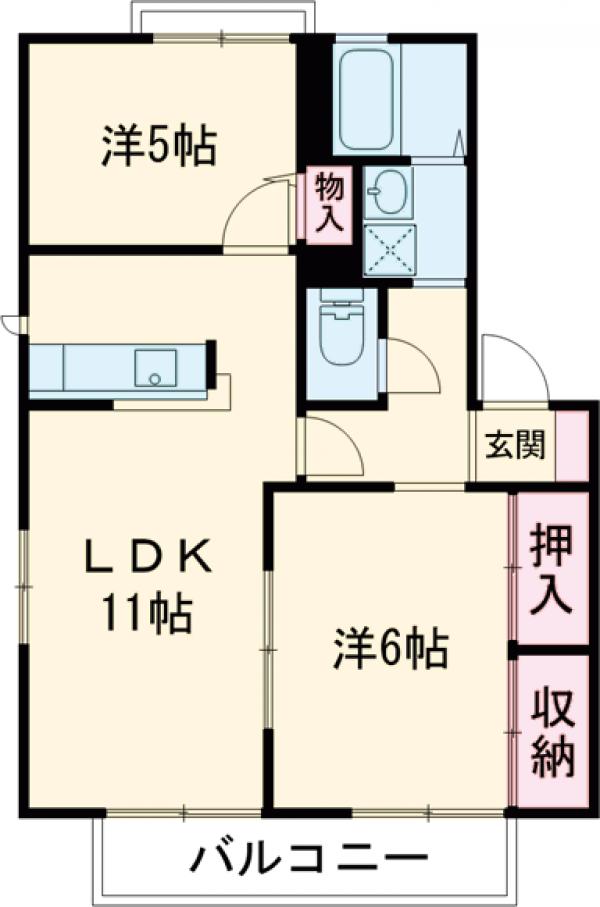 セレナーデの間取り