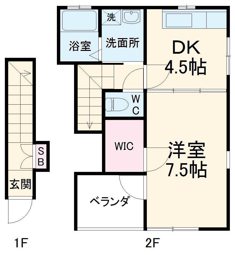 フェリーチェの間取り