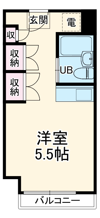 アミティ衣笠の間取り