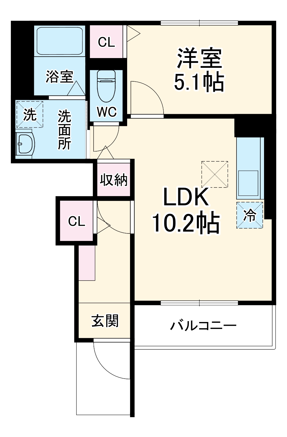 リズ・プラトリーの間取り