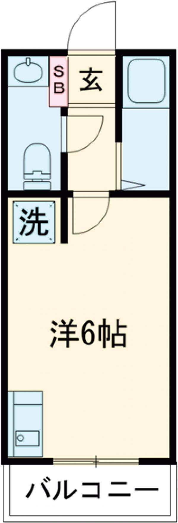 JLBグランエクリュ東小金井の間取り