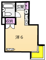 シティパレス横浜鶴間Ⅱの間取り
