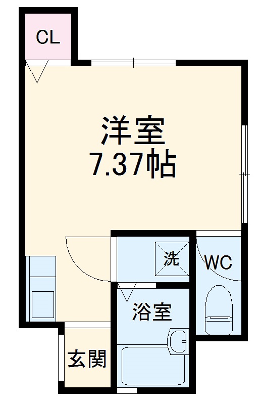 フェアコート三咲Ⅰの間取り
