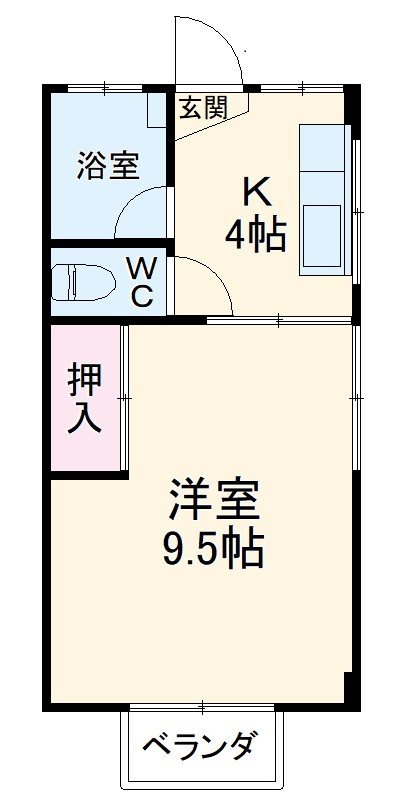 山和マンションの間取り