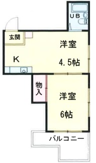 恩田レジデンスの間取り