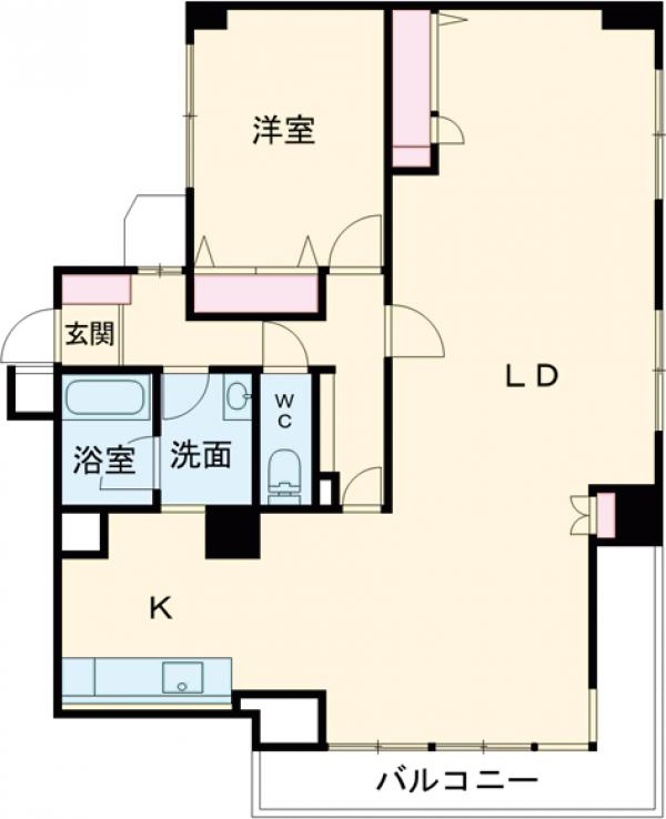 高崎鞘町シティハウスの間取り