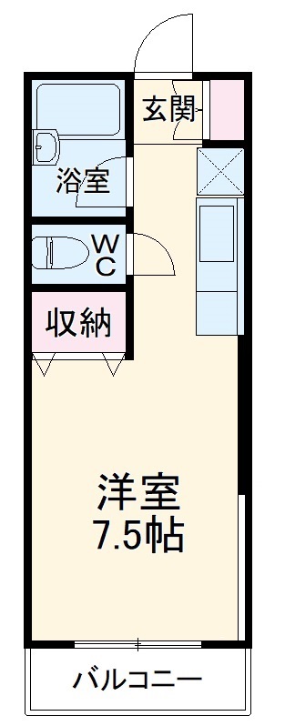 エクセレントこはくの間取り