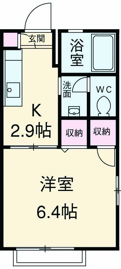 ヒルトップテラス三春台の間取り