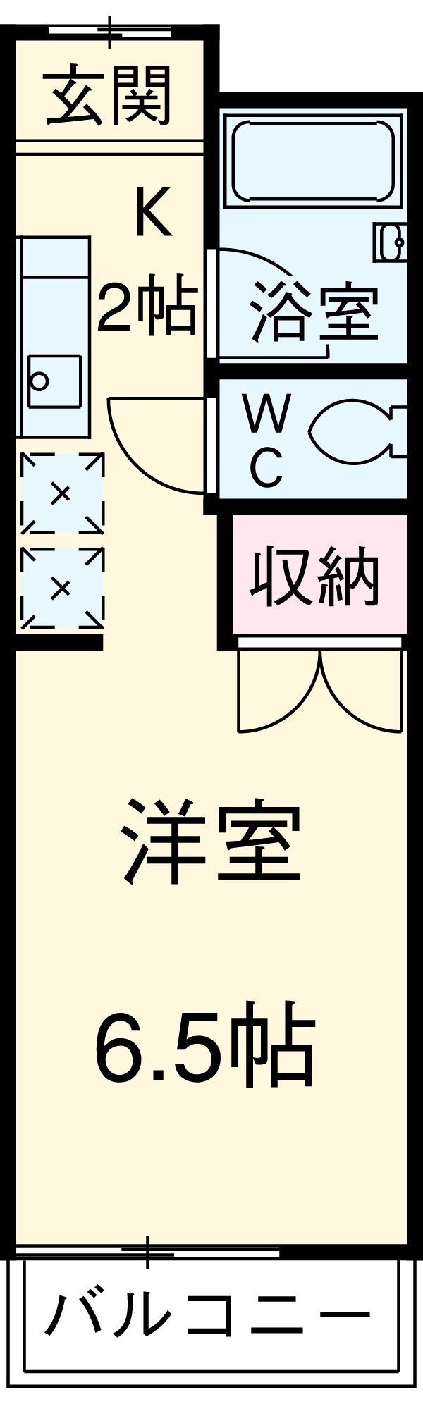 アヴェニュー高畑の間取り