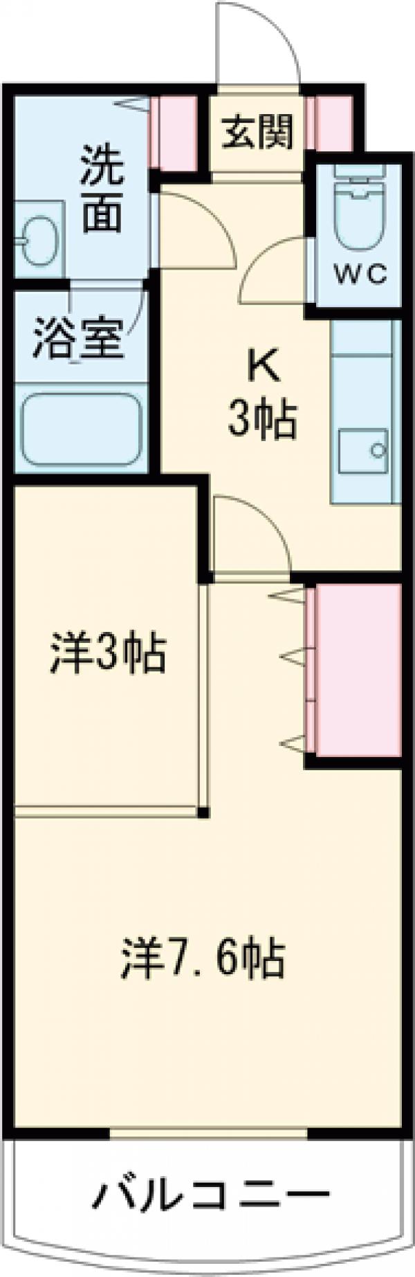 エクセランラウムの間取り