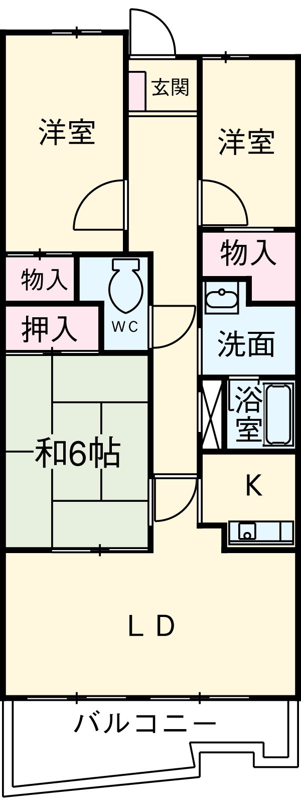 RMⅡ高崎の間取り