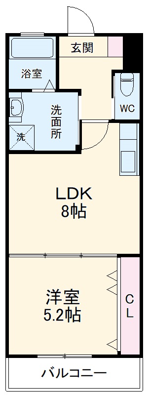 Flower courtⅡの間取り