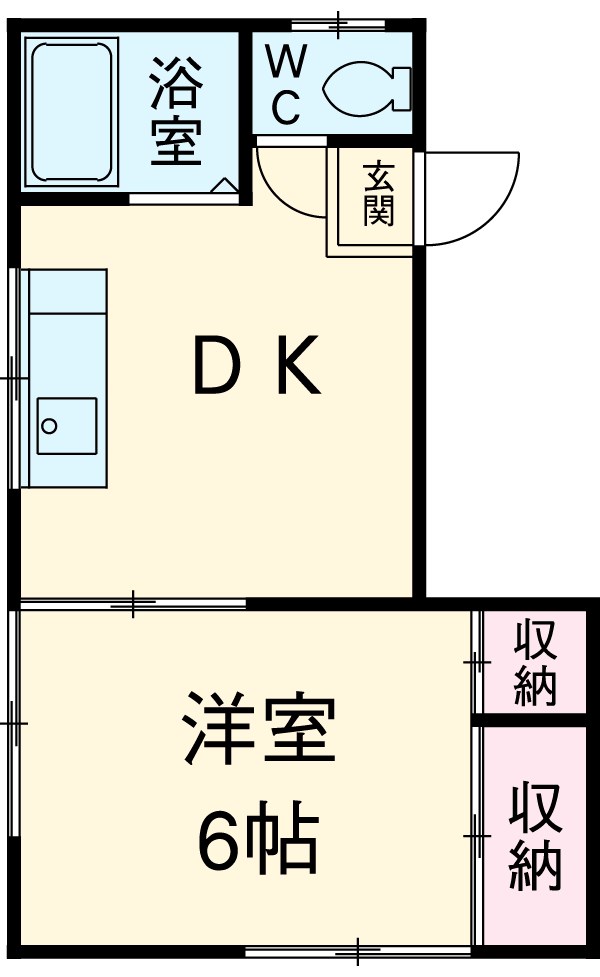 豊和コーポの間取り