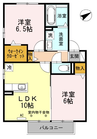 グレイスコートの間取り