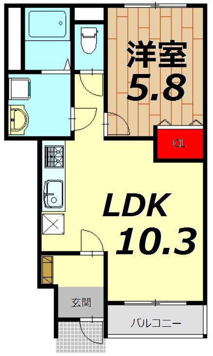 Grandeur Mの間取り