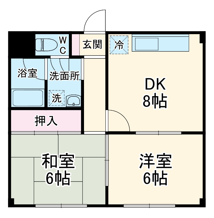 ミルキーウェイつきみ野の間取り